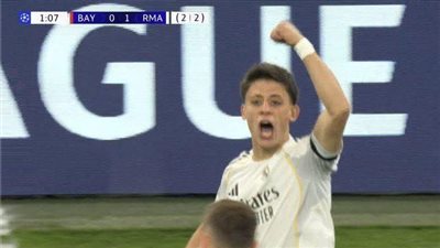 جولر يسجل أسرع أهداف ريال مدريد في تاريخه بـ دوري أبطال أوروبا