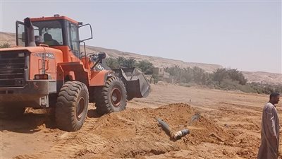  إزالة تعدٍ داخل حرم منطقة آثار الشيخ عبادة بالمنيا.. وتحرك حاسم لحماية التراث | صور 
