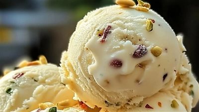 بمكونين فقط| طريقة عمل الآيس كريم في البيت بالنشا.. اعمليه بدون خلاط