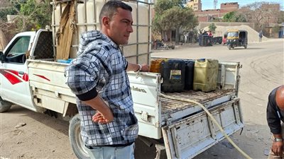 ضبط 1100 لتر سولار ومخلفات مواد غذائية في حملة تموينية بالواسطى ببني سويف