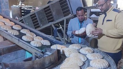 ضبط 11 مخالفة تموينية متنوعة خلال حملة تفتيشية على المخابز البلدية بالبحيرة