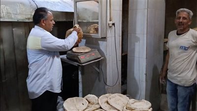 تحرير 6 محاضر في حملة تموينية مكثفة على مخابز دسوق بكفر الشيخ