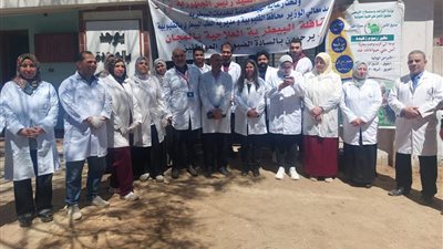 1200 حالة مستفيدة من خدمات قافلة بيطرية مجانية في بنها