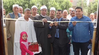 افتتاح مسجدين بعد تطويرهما بجهود ذاتية في بني سويف 
