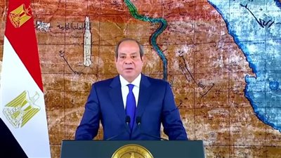الرئيس السيسي: إضافة 450 ألف فدان للرقعة الزراعية بسيناء
