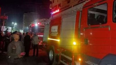 السيطرة على حريق بورشة في المنطقة الحرفية بالوادي الجديد