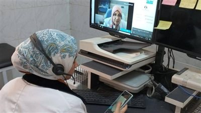 تنفيذ 4802 مناظرة طبية بمشروع التشخيص عن بُعد بالقليوبية خلال 3 أشهر