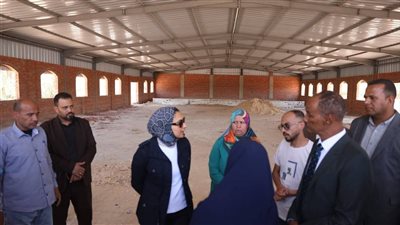 محافظ الوادي الجديد تتفقد المشروعات الخدمية وتتابع رفع كفاءة الطرق بمركز باريس