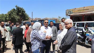 محافظ القليوبية يتفقد ميدان وموقف المؤسسة.. ويوجه بإعادة الانضباط واستغلال الباكيات التجارية