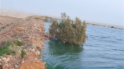 انهيار جزئي بسد خزانات الصرف الصحي بالغابات الشجرية في مطروح