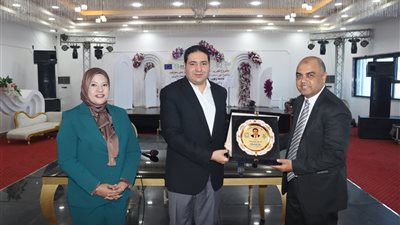 نائب محافظ بني سويف يشهد حفل ختام مشروع تعزيز التحول الرقمي