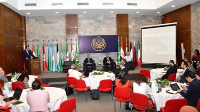 محافظ أسوان يفتتح فعاليات الاجتماع الثاني لرابطة مدن الأنهار بالأكاديمية العربية للعلوم والتكنولوجيا