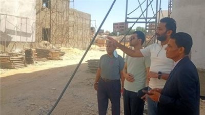 إنجاز 70% من أعمال مستشفى القرنة الجديد بالأقصر
