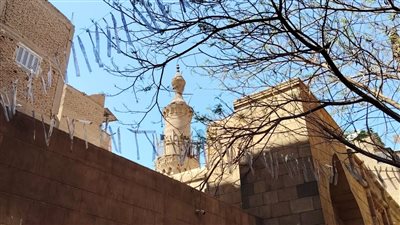 الأوقاف عن مئذنة مسجد جوهر المعيني بالقاهرة: بها انهيار جزئي وتشكل خطورة على المواطنين