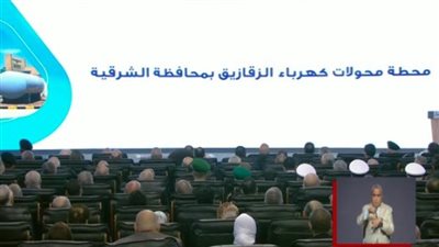 الرئيس السيسي يفتتح محطتي محولات الزقازيق وروافع رشيد 2 عبر فيديو كونفرانس