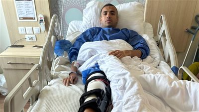 مصطفى الشهدي يجري جراحة الرباط الصليبي تحت إشراف اتحاد الكرة