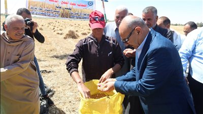 محافظ السويس: الدولة تولي اهتمامًا كبيرًا بمحصول القمح باعتباره أحد المحاصيل الاستراتيجية