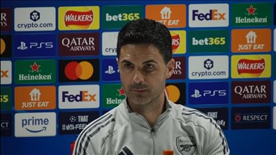 أرتيتا عن مواجهة أتلتيكو غدًا: نحن جائعون.. والتأهل لنهائي دوري الأبطال حلم بالنسبة لنا