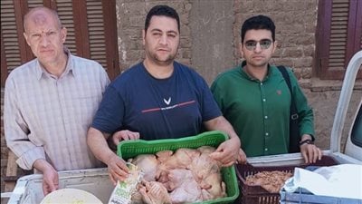 ضبط 222 كجم دواجن وأغذية غير صالحة للاستهلاك الآدمي بالقوصية في أسيوط
