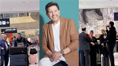 وفد من السفارة المصرية في فرنسا يرافق أسرة هاني شاكر إلى المطار تمهيدا لعودتها إلى القاهرة | خاص