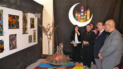 افتتاح المعرض 