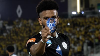 احتفال علي البليهي أمام النصر