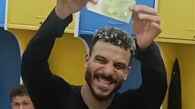 شكري نجيب يحصل على مكافأة 100 يورو بعد الهدف القاتل في مباراة المقاولون والجونة