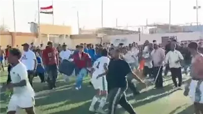 جانب من المشاجرة