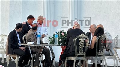 بحضور بيومي فؤاد.. اللقطات الأولى من حفل زفاف نجل محمد رضوان | صور