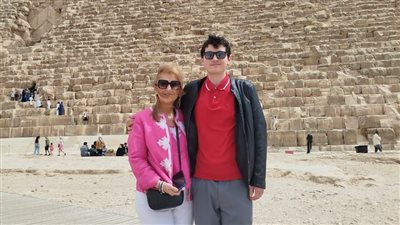 الرئيس التنفيذي للمجلس العالمي للسياحة والسفر تزور منطقة أهرامات الجيزة| صور
