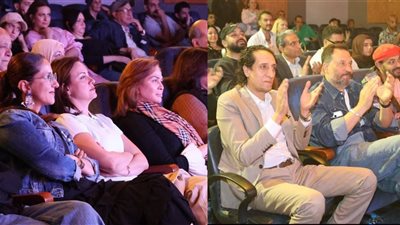 بحضور ريهام عبد الغفور وماجد المصري.. لقطات من عرض متولي وشفيقة على مسرح الطليعة