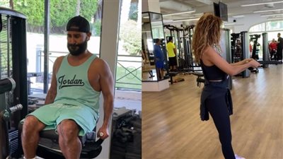 في نفس الجيم| ظهور مفاجئ يجمع أحمد سعد وعلياء بسيوني.. هل تراجعا عن قرار الانفصال؟