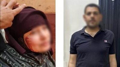 أصابتها بجرح بالوجه.. ضبط المتهم بالتعدي على زوجته ووالدتها بسلاح أبيض في المنوفية 