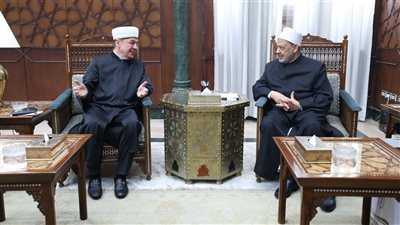 شيخ الازهر ومفتي بولندا     