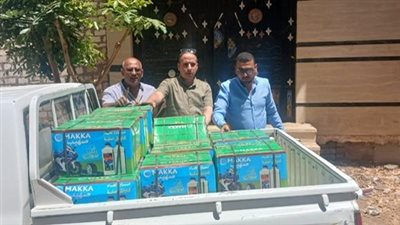 ضبط 640 عبوة مجهولة المصدر و11 مخالفة تموينية في إسنا بالأقصر