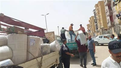 ضربات متلاحقة للمخالفين بالعاشر من رمضان.. رفع 60 إشغالًا وضبط 30 مخالفة للبدرومات السكنية