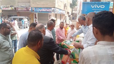 ضبط مخالفات وتحرير محاضر خلال حملة لحصر المنشآت غير المرخصة بمركز ناصر ببني سويف