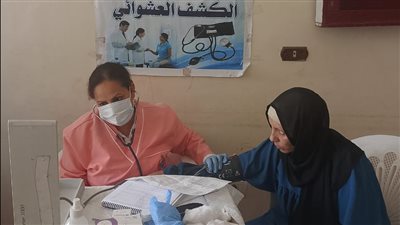 الكشف على 463 مواطنًا خلال قافلة طبية مجانية في قرية الرياينة بمركز أرمنت بالأقصر
