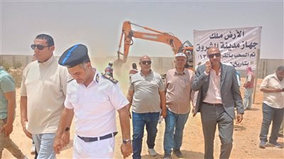 ضربة قوية للتعديات بالشروق.. استرداد 126 ألف متر في أكبر حملة تنفيذ سحب بجمعية طيبة