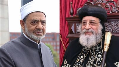 البابا تواضروس الثاني - الإمام أحمد الطيب