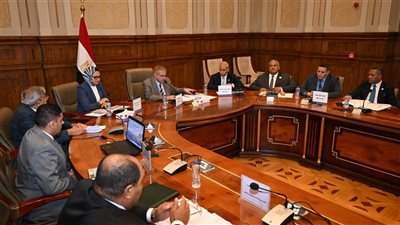 جانب من لقاء محافظ الوادي الجديد