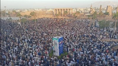 ساحة ابو الحجاج في العيد     