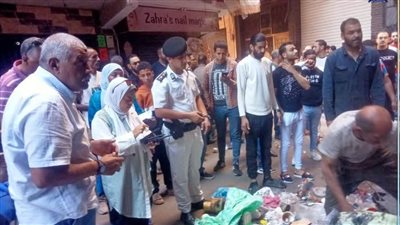 حي وسط بالإسكندرية يتحفظ على طن مخلفات قمامة وفرز بالحضرة الجديدة