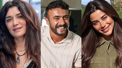 يارا السكري وأحمد العوضي وغادة عادل