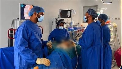 بالمنظار الجراحي.. استئصال ورم بالرحم لسيدة خمسينية بمستشفى الكرنك بالأقصر 