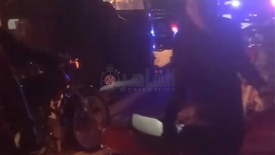 مصرع شاب وإصابة 5 آخرين إثر تصادم 4 دراجات نارية على طريق الروضة بطامية الزراعي بالفيوم