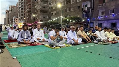 توافد المئات على ساحة سيدي بشر لأداء صلاة عيد الأضحى في الإسكندرية