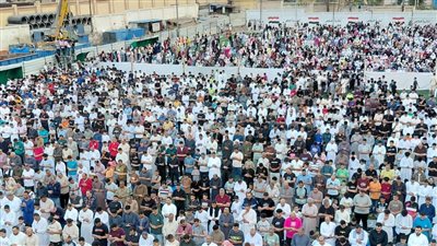 100 ألف مُصلٍ يؤدون صلاة عيد الأضحى بالهيئات الشبابية والرياضية بالإسكندرية