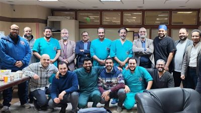 إنقاذ طفل ليبي من ورم ضخم بالكبد في جراحة دقيقة بمعهد الكبد القومي بجامعة المنوفية