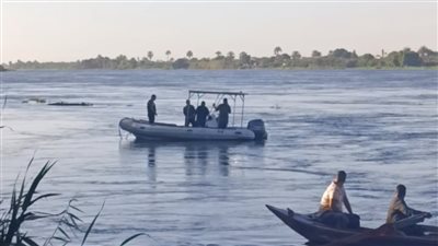 انتشال جثمان صغير غرق في مياه نهر النيل بسمالوط